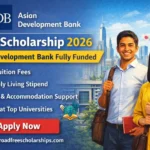ADB Scholarship 2026 | Asian Development Bank Fully Funded Scholarship