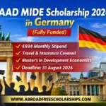 DAAD MIDE Scholarship 2026 in Germany (Fully Funded) | Study in Germany Free