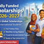 Fully Funded Scholarships 2026-2027 | Top 25 Global Scholarships for International Students