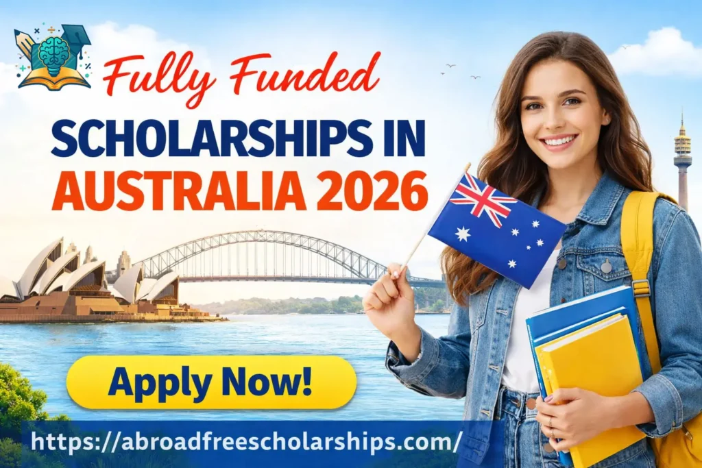 Fully Funded Scholarships in Australia 🇦🇺