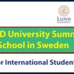 Lund University Summer School 2026 in Sweden (Funded) | Apply Now