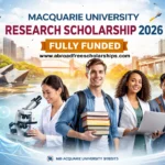 Macquarie University Research Scholarship 2026 in Australia (Fully Funded)