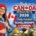 Study in Canada Without IELTS 2026 | Fully Funded Scholarships in Canada