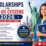 Scholarships for Non-US Citizens 2026 | Fully Funded USA Scholarships for International Students