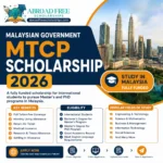 Malaysian Government MTCP Scholarship 2026 – Fully Funded Scholarship in Malaysia