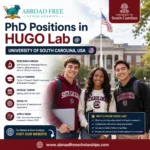 Fully Funded PhD Positions in HUGO Lab, University of South Carolina